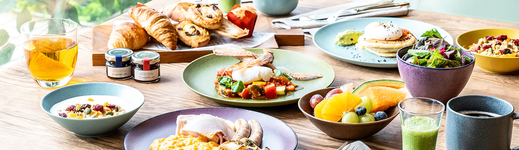 Includes breakfast buffet